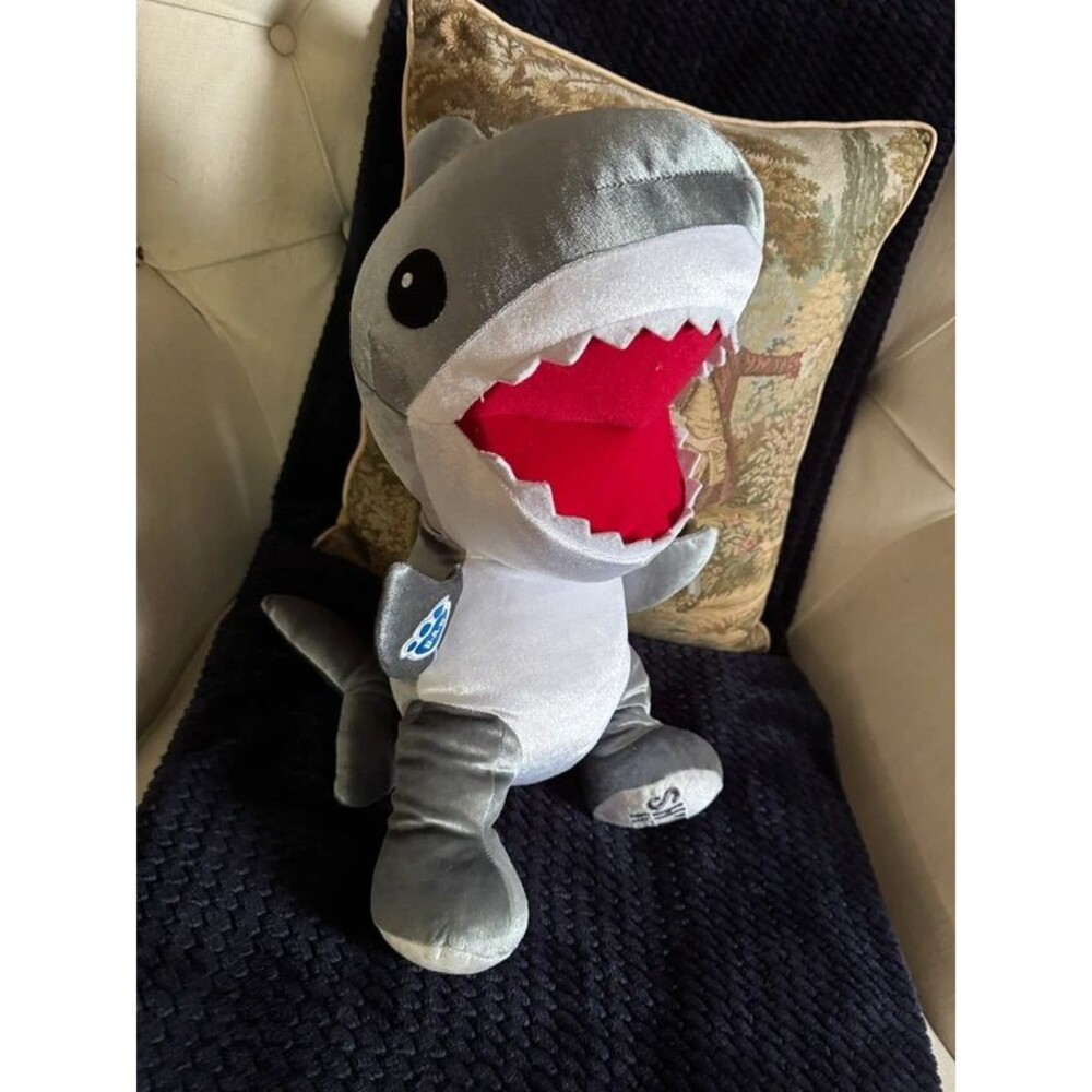 retired Build-A-Bear Workshop Shark Week Great White Shark plush